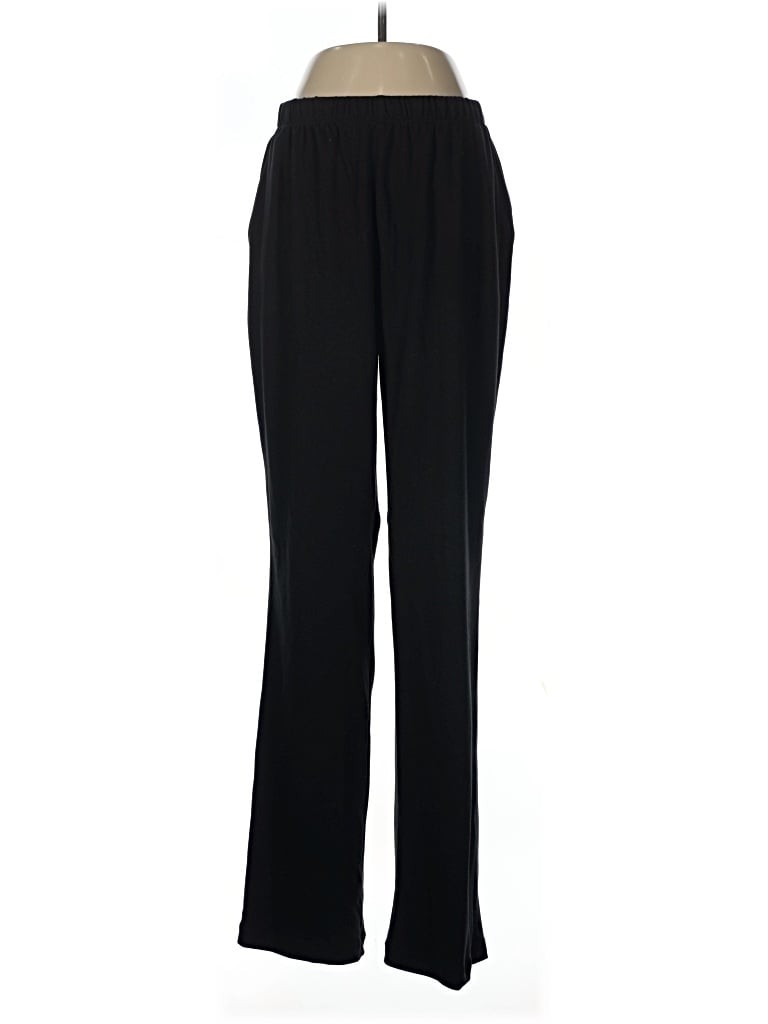 Pre-owned Lands' End Dress Pants In Black