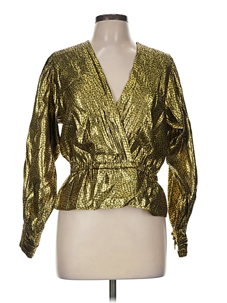 Pre-owned Joie Kimono In Gold
