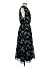 J.Crew 100% Polyester Print Teal Casual Dress Size M - photo 4