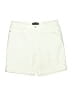 DKNY Jeans Solid Ivory Shorts Size 10 - photo 1
