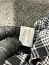 Equipment 100% Silk Checkered-gingham Gray Jumpsuit Size S - photo 5
