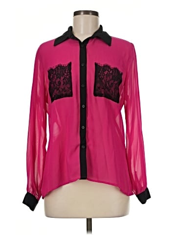 Miss Tina by Tina Knowles Long Sleeve Blouse (view 1)