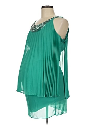 Laundry by Shelli Segal for a Pea in the Pod Sleeveless Blouse (view 1)