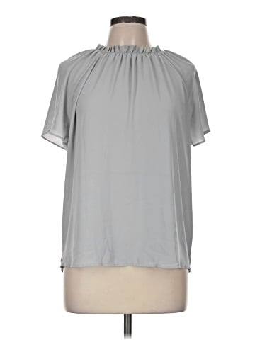 Ann Taylor Short Sleeve Blouse (view 1)