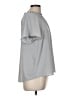 Ann Taylor Gray Short Sleeve Blouse Size M - photo 4