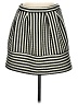 Xhilaration Stripes Black Casual Skirt Size M - photo 1