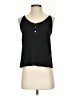 Ann Taylor LOFT 100% Polyester Black Sleeveless Blouse Size XXS - photo 1