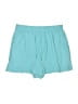 Forever 21 100% Polyester Solid Teal Shorts Size M - photo 1