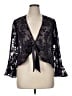 Jessica Howard Black Kimono Size 14 - photo 1
