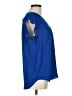Chaus Blue Short Sleeve Blouse Size M - photo 4