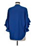 Vince Camuto Blue 3/4 Sleeve Blouse Size M - photo 2