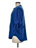 Vince Camuto Blue 3/4 Sleeve Blouse Size M - photo 5
