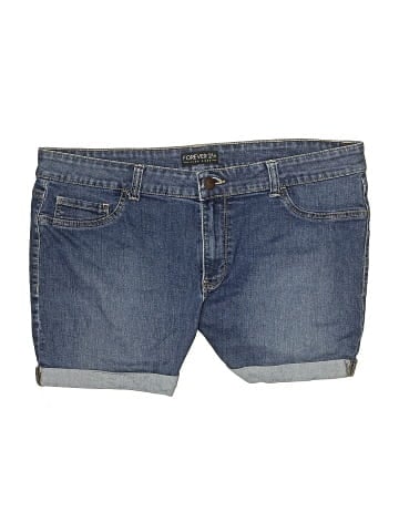 Forever 21 Plus Denim Shorts (view 1)