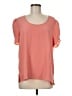 Maurices 100% Polyester Orange Short Sleeve Top Size M - photo 1