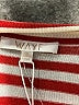 WAYF Stripes Red Casual Dress Size 8 - photo 7