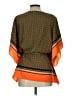 MICHAEL Michael Kors 100% Polyester Orange Poncho Size L - photo 2