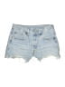 Levi's 100% Cotton Blue Denim Shorts Size 27 waist - photo 1