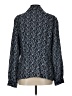 Gianni Paisley Blue Long Sleeve Blouse Size 12 - photo 2