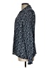 Gianni Paisley Blue Long Sleeve Blouse Size 12 - photo 5