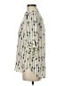 Liberty Love Stripes Ivory 3/4 Sleeve Blouse Size M - photo 5