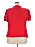 Knox Rose Red Short Sleeve Blouse Size XXL - photo 2