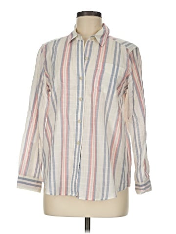 Eddie Bauer Long Sleeve Button-Down Shirt (view 1)