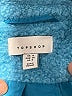 Topshop 100% Polyester Blue Coat Size 8 - photo 6