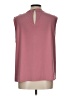 Ann Taylor Pink Sleeveless Blouse Size L - photo 2