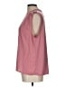 Ann Taylor Pink Sleeveless Blouse Size L - photo 5