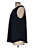 Ann Taylor 100% Polyester Black Sleeveless Blouse Size L - photo 5