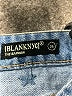 Blank NYC 100% Cotton Stars Blue Denim Shorts Size 26 waist - photo 3