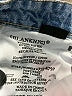Blank NYC 100% Cotton Stars Blue Denim Shorts Size 26 waist - photo 4