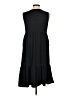 Unbranded Solid Black Casual Dress Size M - photo 2
