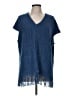 Purejill Blue Poncho Size Med Petite - photo 1