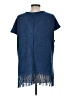 Purejill Blue Poncho Size Med Petite - photo 2