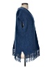 Purejill Blue Poncho Size Med Petite - photo 4