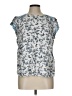 Ann Taylor LOFT Blue Short Sleeve Blouse Size L - photo 1