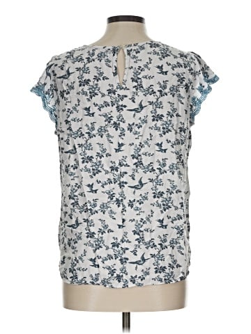 Ann Taylor LOFT Short Sleeve Blouse (view 2)