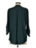 Lush 100% Polyester Solid Teal 3/4 Sleeve Blouse Size M - photo 2