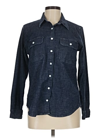 Lands' End Long Sleeve Button-Down Shirt (view 1)