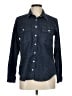 Lands' End Blue Long Sleeve Button-Down Shirt Size M (petite) - photo 1