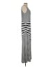 Milano Stripes Gray Casual Dress Size M - photo 4