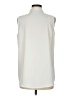 Calvin Klein Ivory Sleeveless Blouse Size M - photo 2
