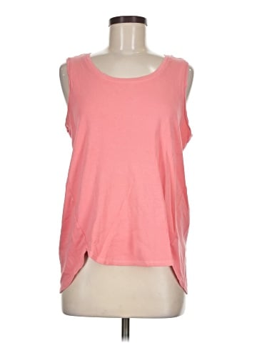 Isaac Mizrahi Sleeveless T-Shirt (view 1)