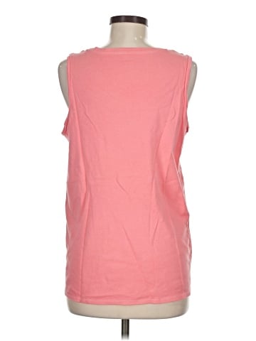 Isaac Mizrahi Sleeveless T-Shirt (view 2)