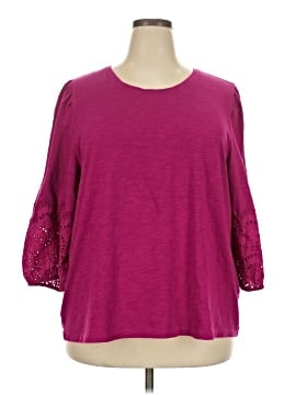 Chico's 3/4 Sleeve Top (view 1)
