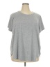 we wander Gray Short Sleeve Top Size 3X - photo 1