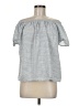 Gap Outlet Gray Short Sleeve Blouse Size M - photo 1