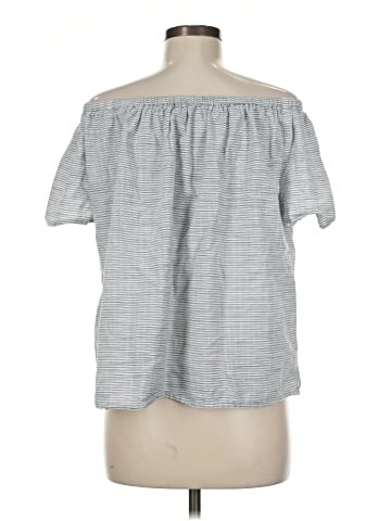 Gap Outlet Short Sleeve Blouse (view 2)