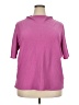 Halogen Purple Short Sleeve Top Size 2X - photo 1